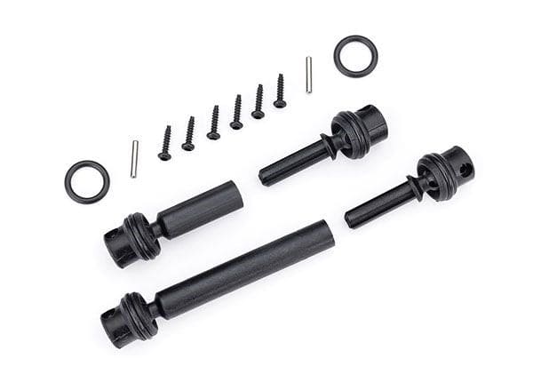 TRA9855 Traxxas Driveshafts,Center,Assembled(F&R)(1/18 w/Long Wheelbase)