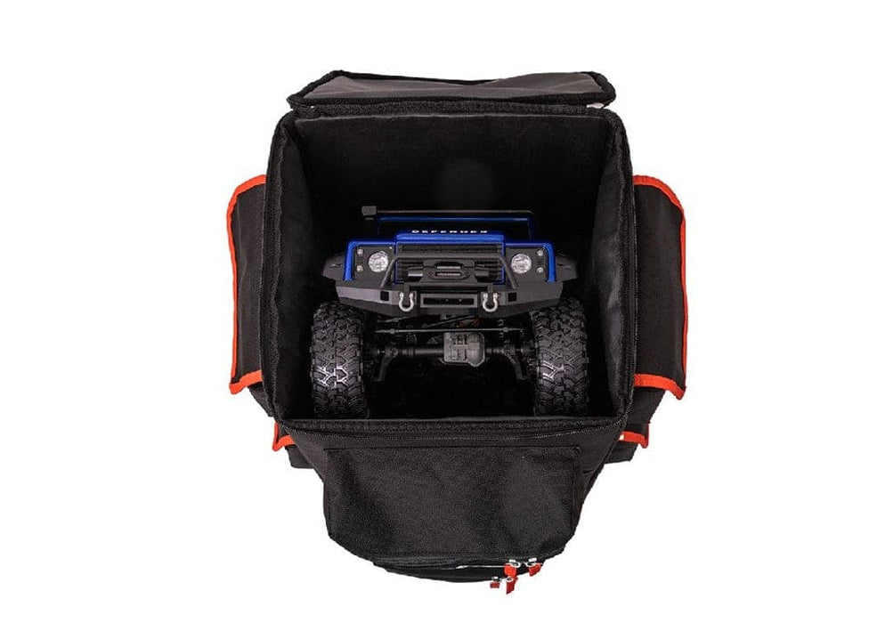 TRA9916 Traxxas Backpack - RC Car Carrier (23.0″ x 11.8″ x 11.8″)