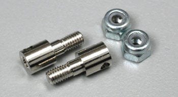 TRA3180 Rod guides (2)/ 3mm nylon locknuts (2)