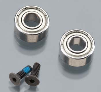 TRA3372 Rebuild kit, Velineon 380 (4x9x4mm ball bearings (2), 2x6mm CCS (with threadlock) (2), front shims (2))