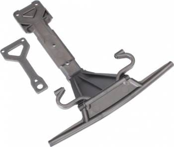 T坊 TRA8537 Skidplate, front (plastic)/ support plate (steel)