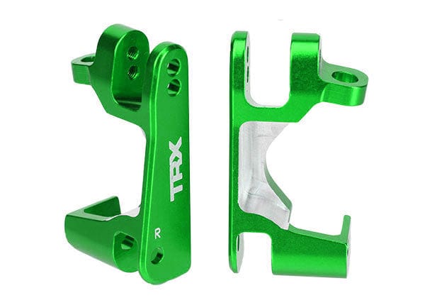 TRA6832G Traxxas Aluminum Caster Block Set (2) (Green)