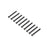 LOS255012 Button Head Screws, Stl, BO, M4 x 35mm (10)
