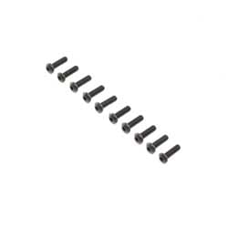 LOS255014 Button Head Screws, Stl, BO, M4 x 14mm (10)