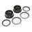 LOS45025 Wheel & Beadlock Set, Black (2): 5ive-T 2.0
