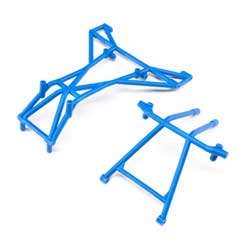 LOS241048 Top and Upper Cage Bars, Blue: LMT