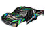 TRA6816G Traxxas Body, Slash 4X4, green (painted, decals applied)