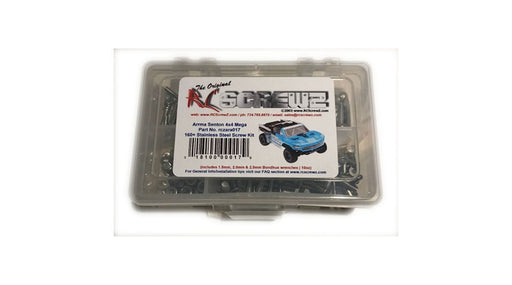 RCZARA017 Stainless Steel Screw Set: ARRMA SENTON 4x4 Mega